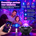 Sterren projector - Sterrenlamp - Galaxy projector - Sterrenhemel - Afbeelding 3